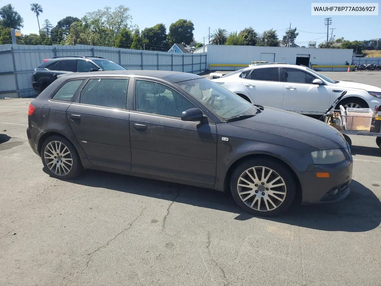 2007 Audi A3 2 VIN: WAUHF78P77A036927 Lot: 54838745