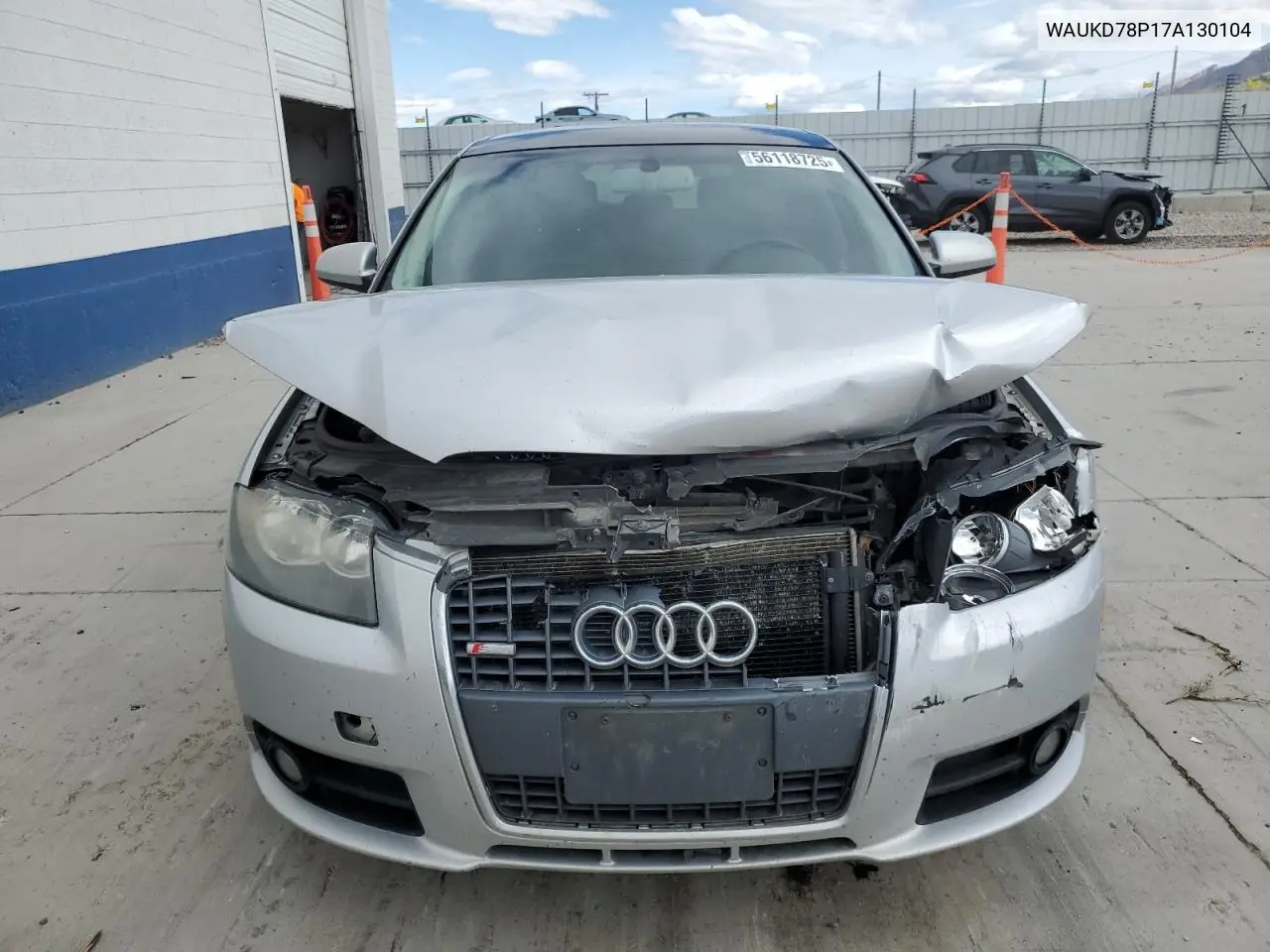 2007 Audi A3 S-Line 3.2 Quattro VIN: WAUKD78P17A130104 Lot: 56118725