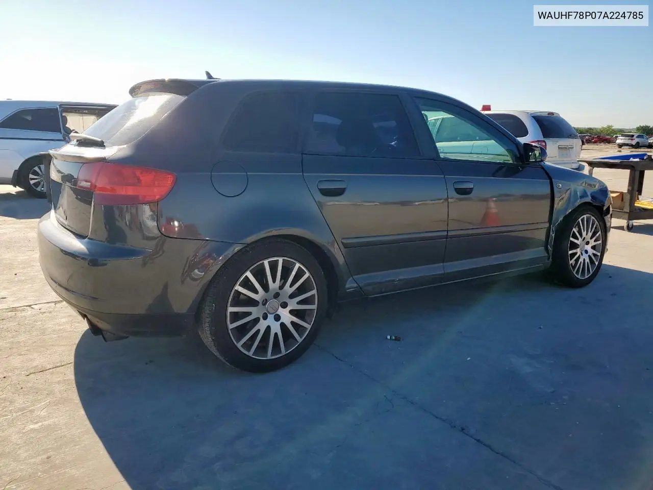 2007 Audi A3 2 VIN: WAUHF78P07A224785 Lot: 56322665