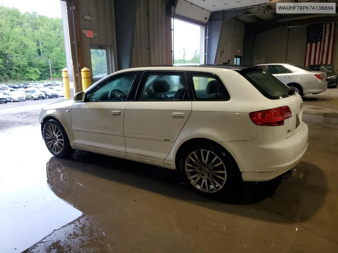 2007 Audi A3 2 VIN: WAUHF78P67A138834 Lot: 56659325