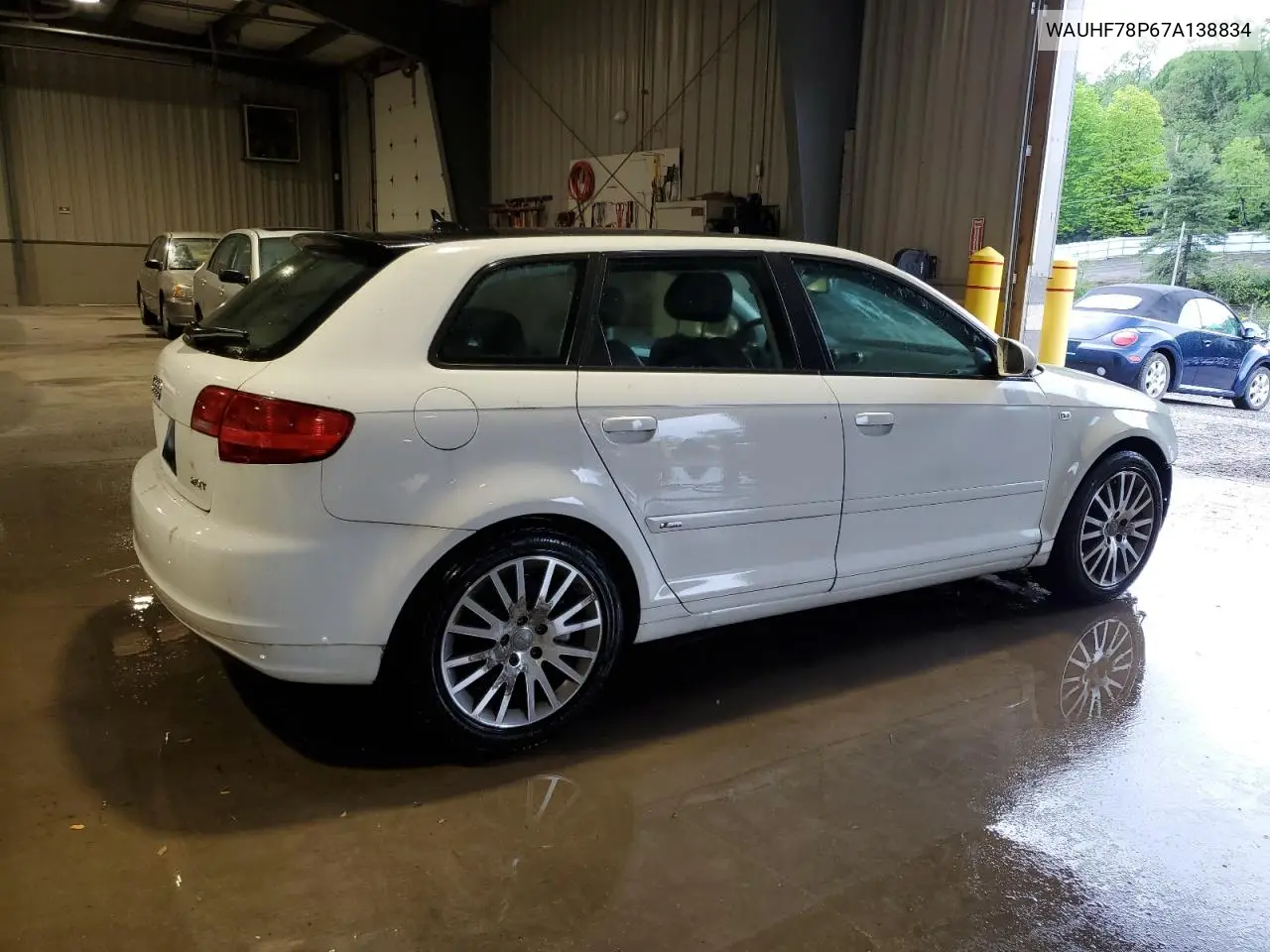 2007 Audi A3 2 VIN: WAUHF78P67A138834 Lot: 56659325