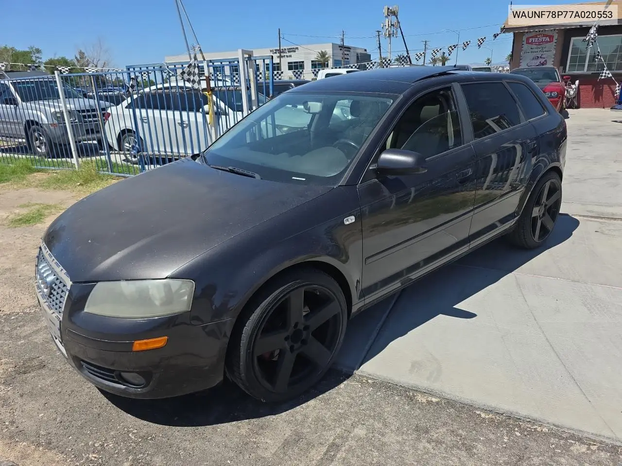 2007 Audi A3 2.0 Premium VIN: WAUNF78P77A020553 Lot: 57468975