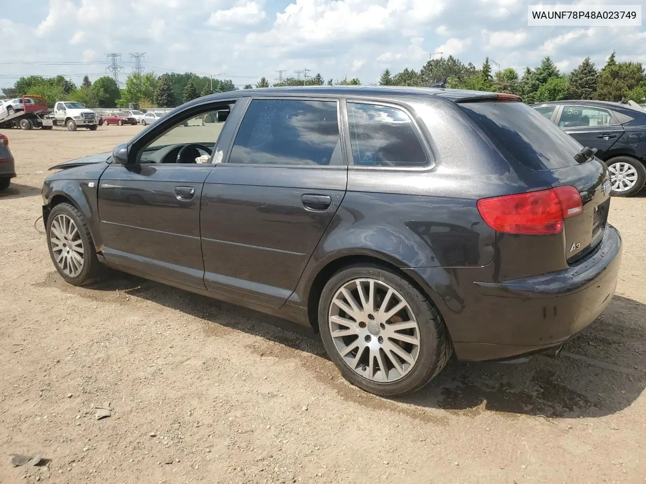 2008 Audi A3 2.0 Premium VIN: WAUNF78P48A023749 Lot: 57071525