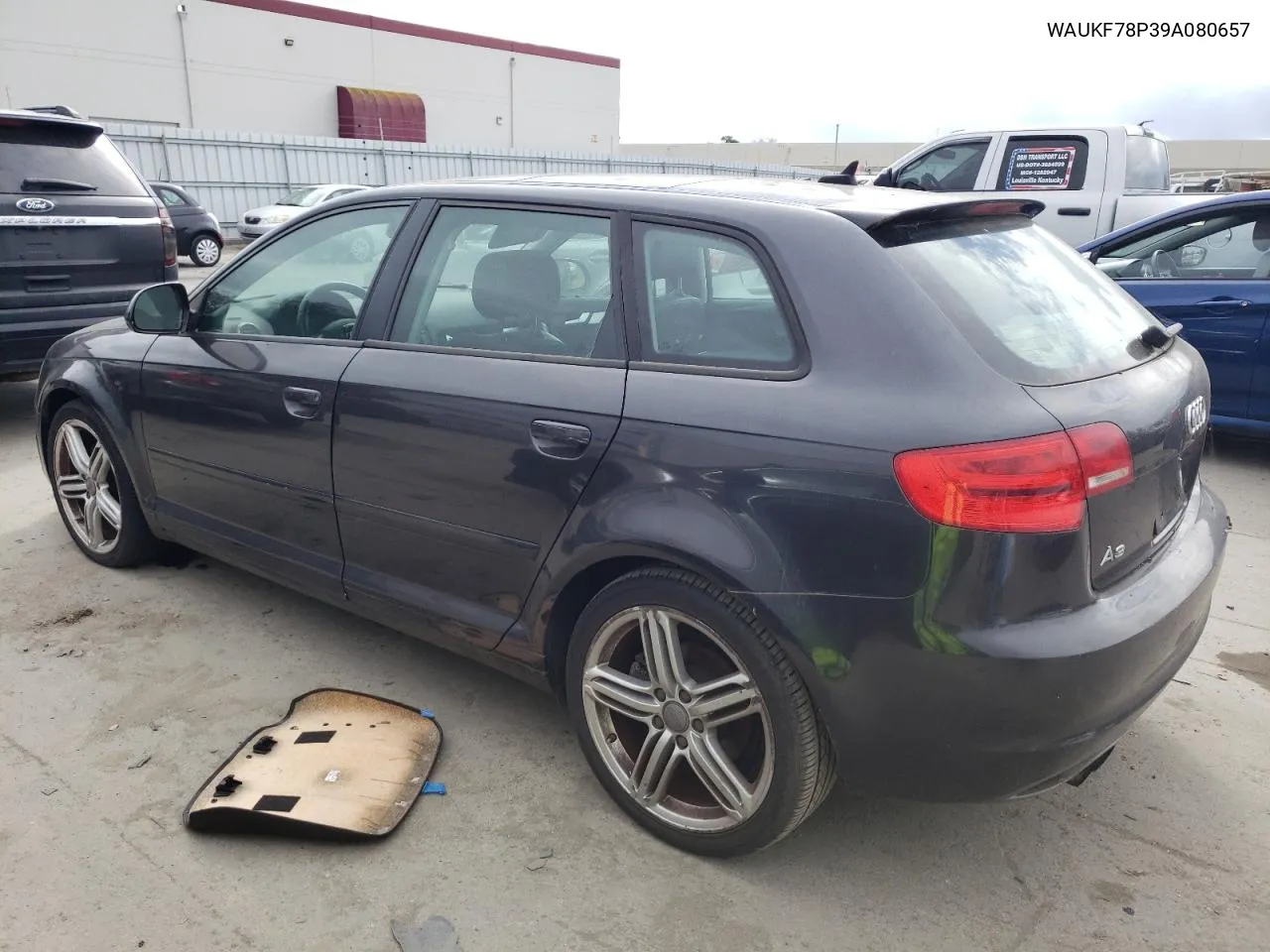 2009 Audi A3 2.0T Quattro VIN: WAUKF78P39A080657 Lot: 45105274