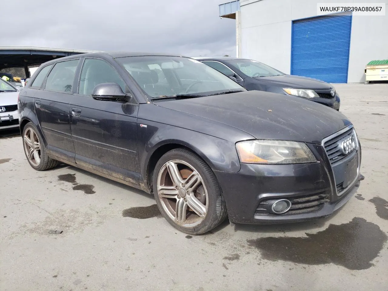 2009 Audi A3 2.0T Quattro VIN: WAUKF78P39A080657 Lot: 45105274