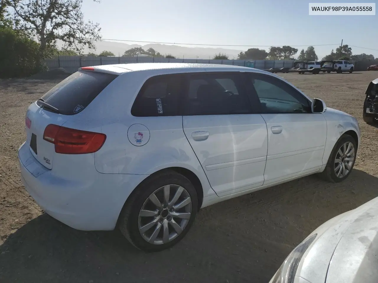 2009 Audi A3 2.0T Quattro VIN: WAUKF98P39A055558 Lot: 55866895