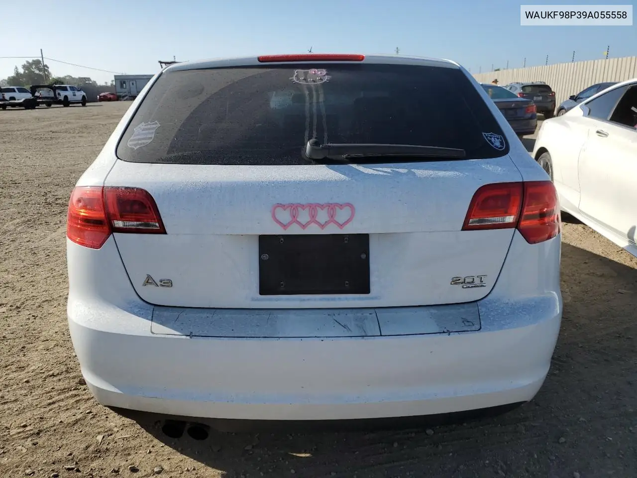 2009 Audi A3 2.0T Quattro VIN: WAUKF98P39A055558 Lot: 55866895