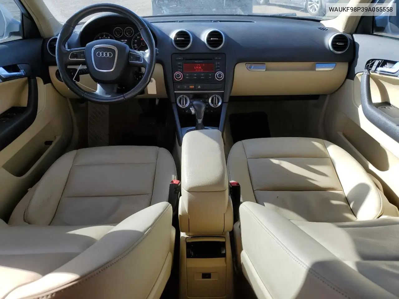 2009 Audi A3 2.0T Quattro VIN: WAUKF98P39A055558 Lot: 55866895