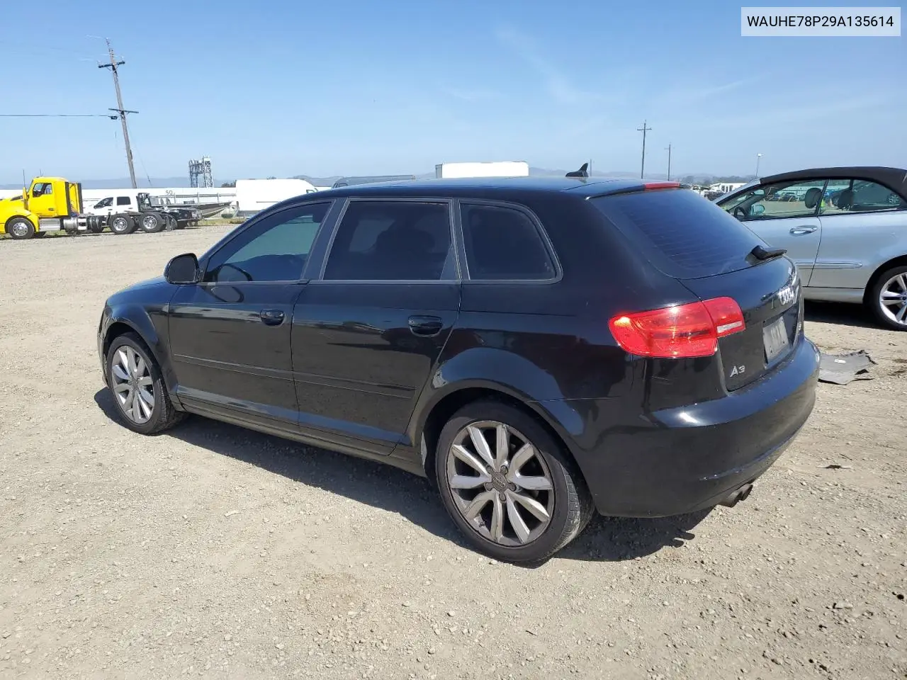 2009 Audi A3 2.0T VIN: WAUHE78P29A135614 Lot: 56368785