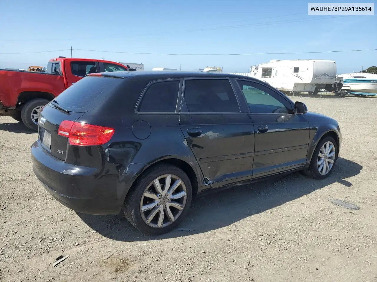 2009 Audi A3 2.0T VIN: WAUHE78P29A135614 Lot: 56368785