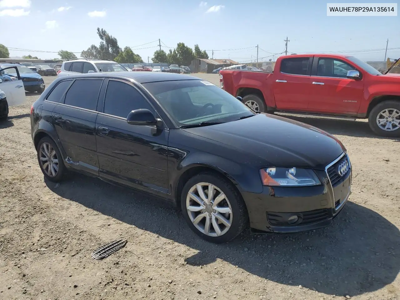 2009 Audi A3 2.0T VIN: WAUHE78P29A135614 Lot: 56368785