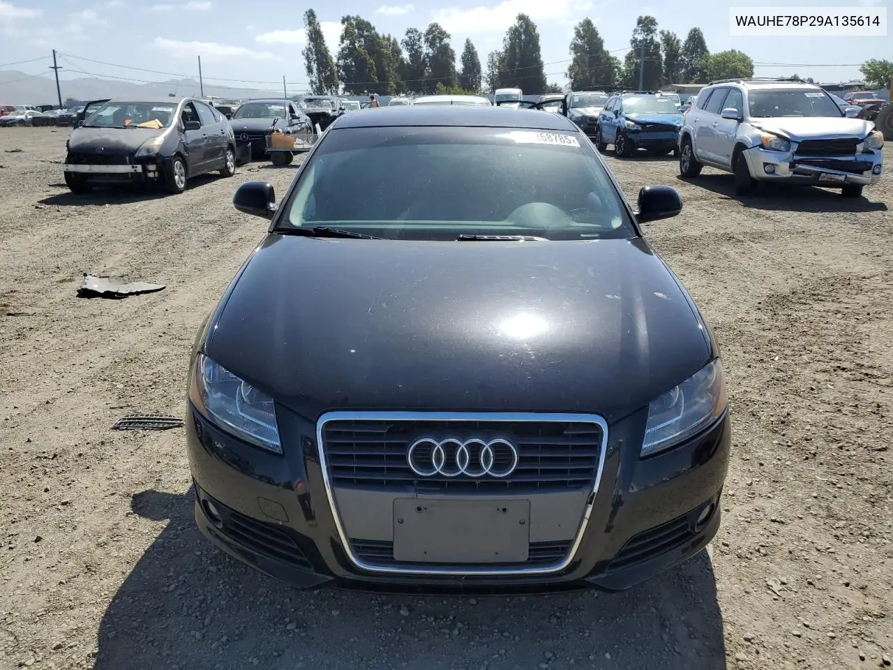 2009 Audi A3 2.0T VIN: WAUHE78P29A135614 Lot: 56368785
