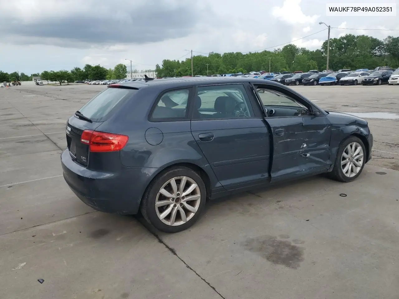 2009 Audi A3 2.0T Quattro VIN: WAUKF78P49A052351 Lot: 56548135