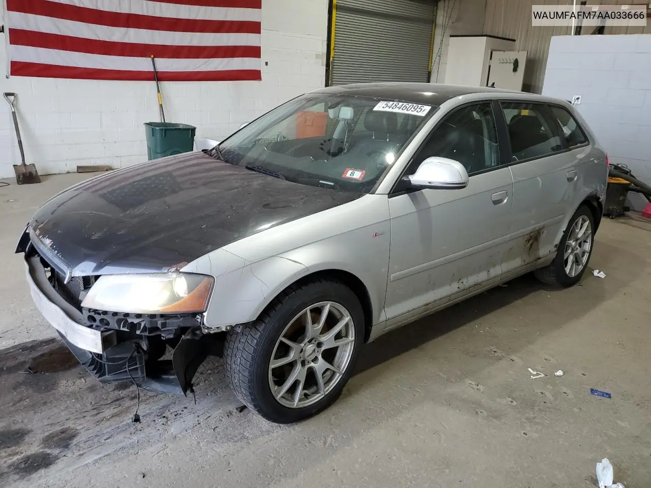2010 Audi A3 Premium Plus VIN: WAUMFAFM7AA033666 Lot: 54846095