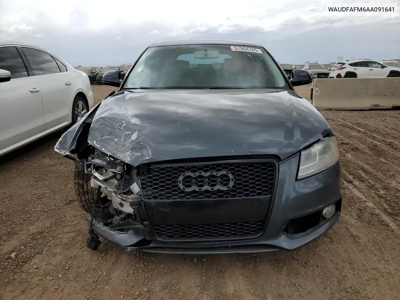 2010 Audi A3 Premium VIN: WAUDFAFM6AA091641 Lot: 57064725