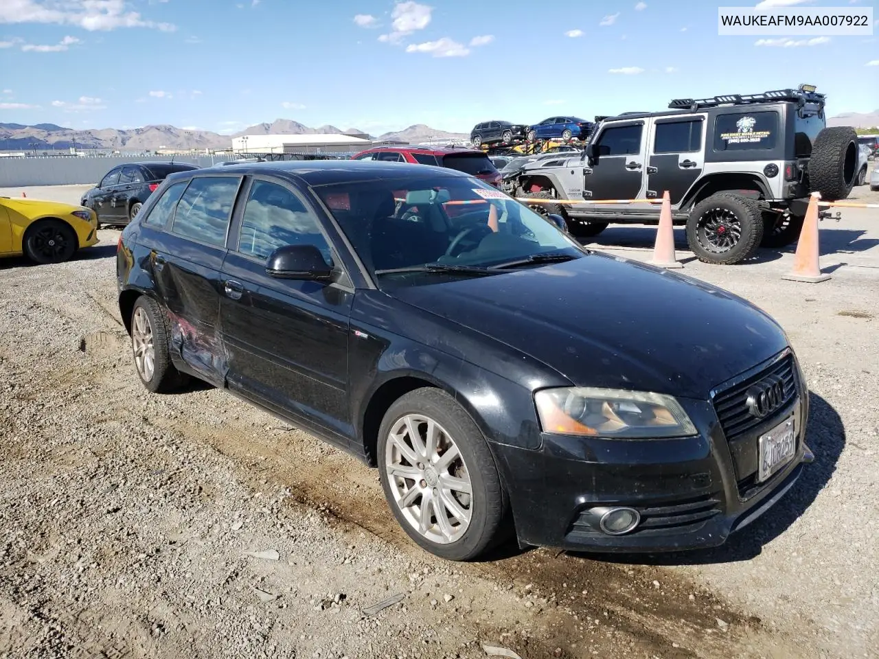 2010 Audi A3 Premium Plus VIN: WAUKEAFM9AA007922 Lot: 57359855