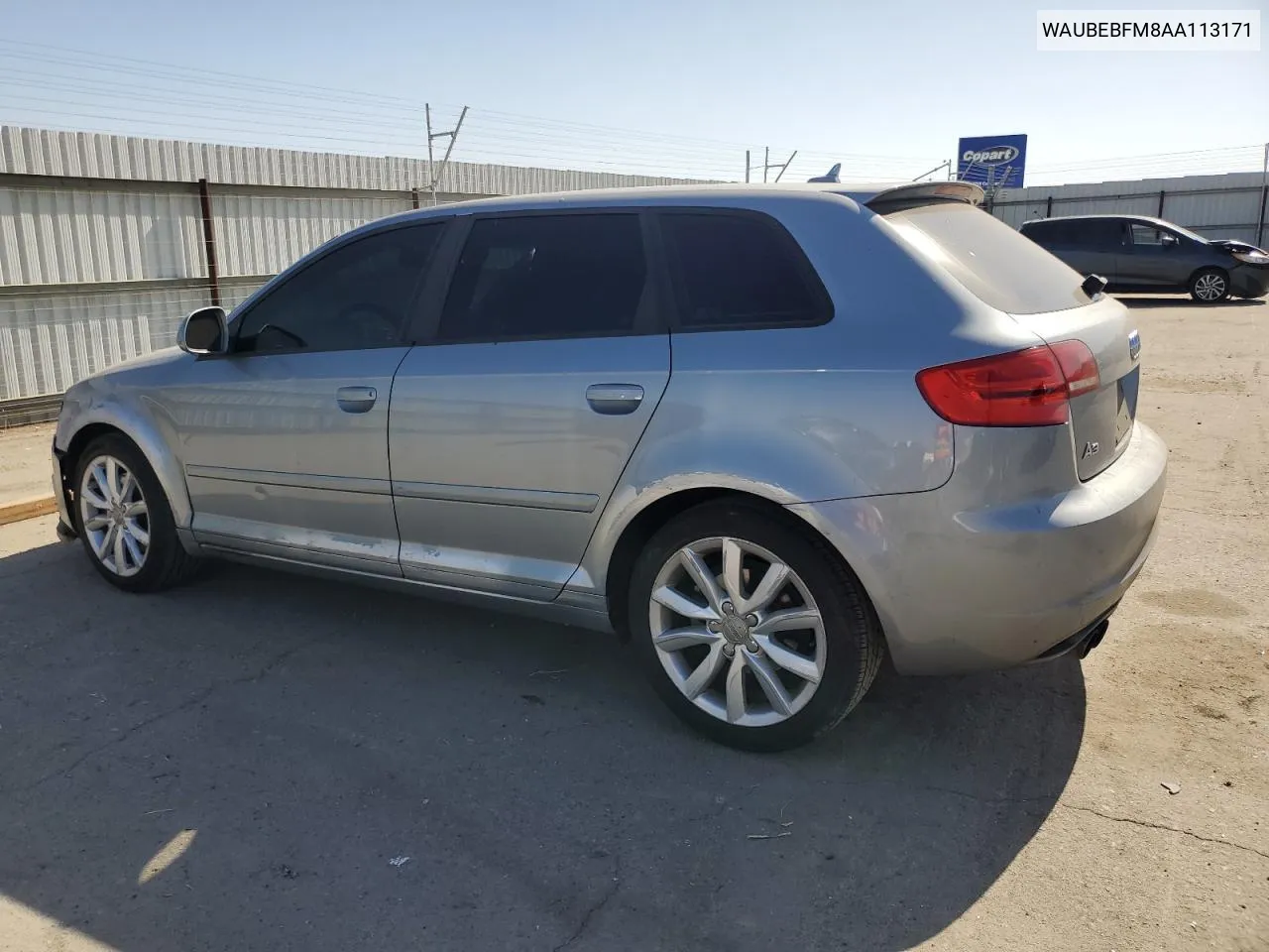 2010 Audi A3 Premium VIN: WAUBEBFM8AA113171 Lot: 77780924