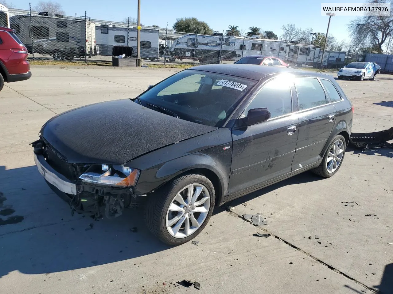 2011 Audi A3 Premium VIN: WAUBEAFM0BA137976 Lot: 44078675