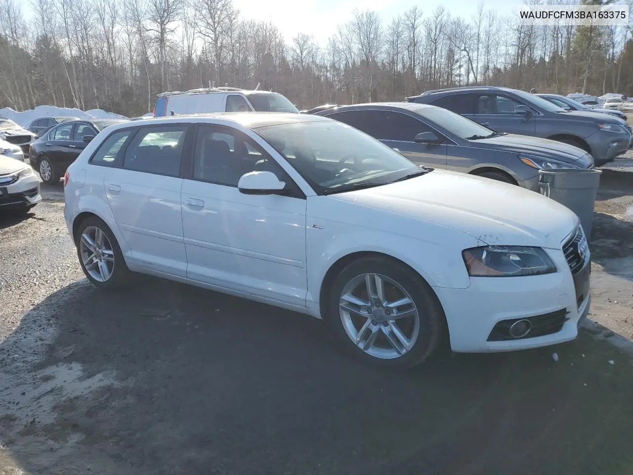 2011 Audi A3 Premium VIN: WAUDFCFM3BA163375 Lot: 47033755