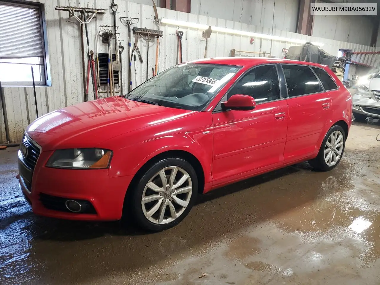 2011 Audi A3 Premium VIN: WAUBJBFM9BA056329 Lot: 52235665