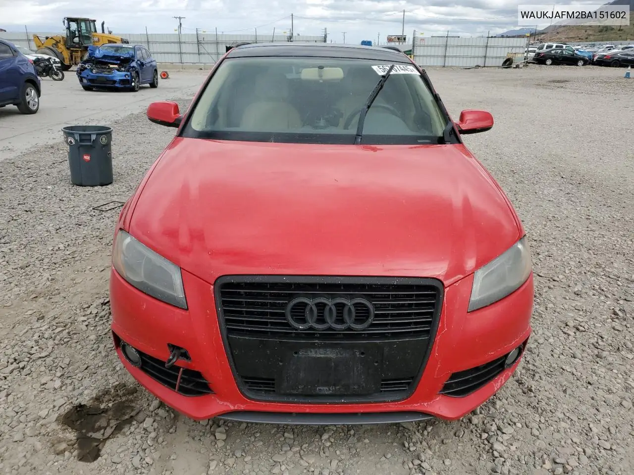 2011 Audi A3 Premium Plus VIN: WAUKJAFM2BA151602 Lot: 56707445