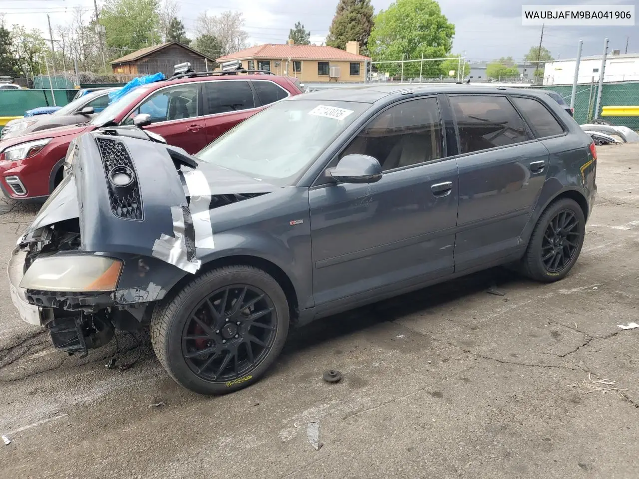 2011 Audi A3 Premium VIN: WAUBJAFM9BA041906 Lot: 57243035