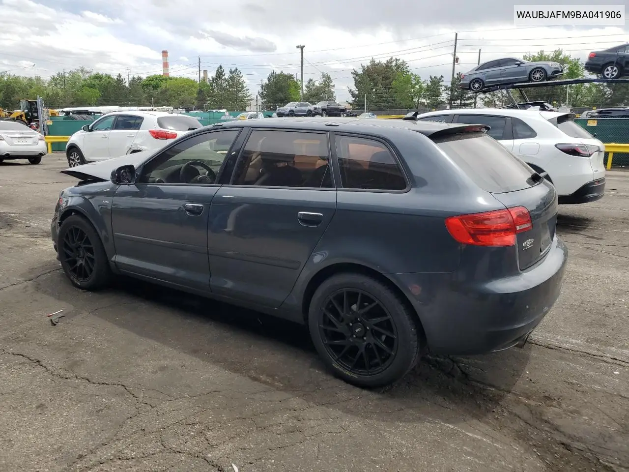 2011 Audi A3 Premium VIN: WAUBJAFM9BA041906 Lot: 57243035
