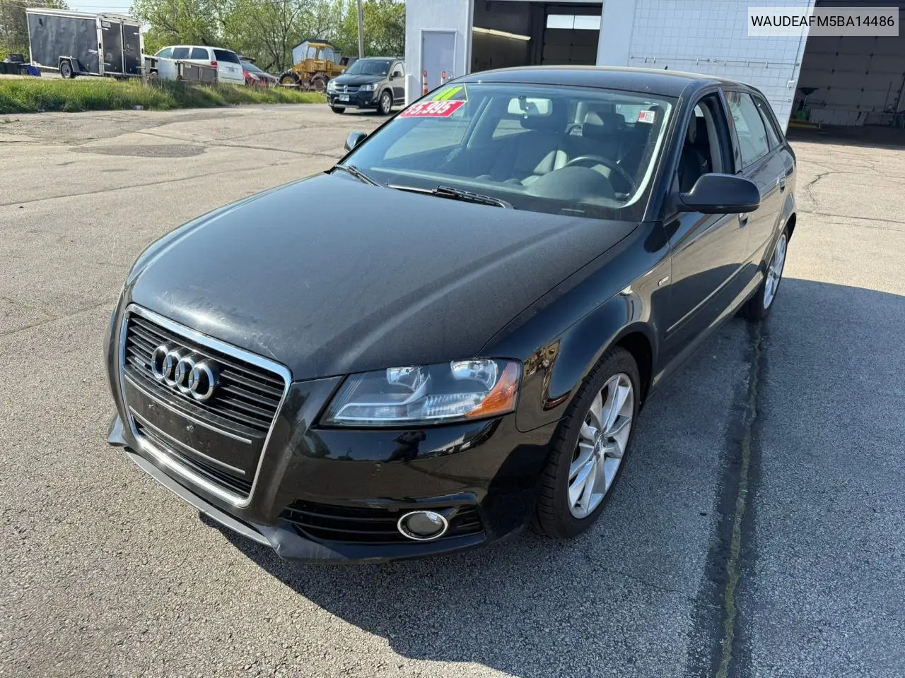 2011 Audi A3 Premium VIN: WAUDEAFM5BA14486 Lot: 57364225