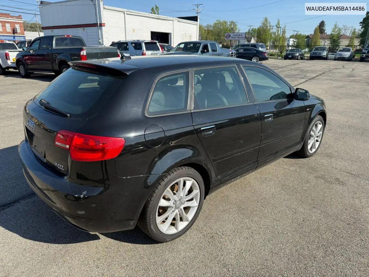 2011 Audi A3 Premium VIN: WAUDEAFM5BA14486 Lot: 57364225