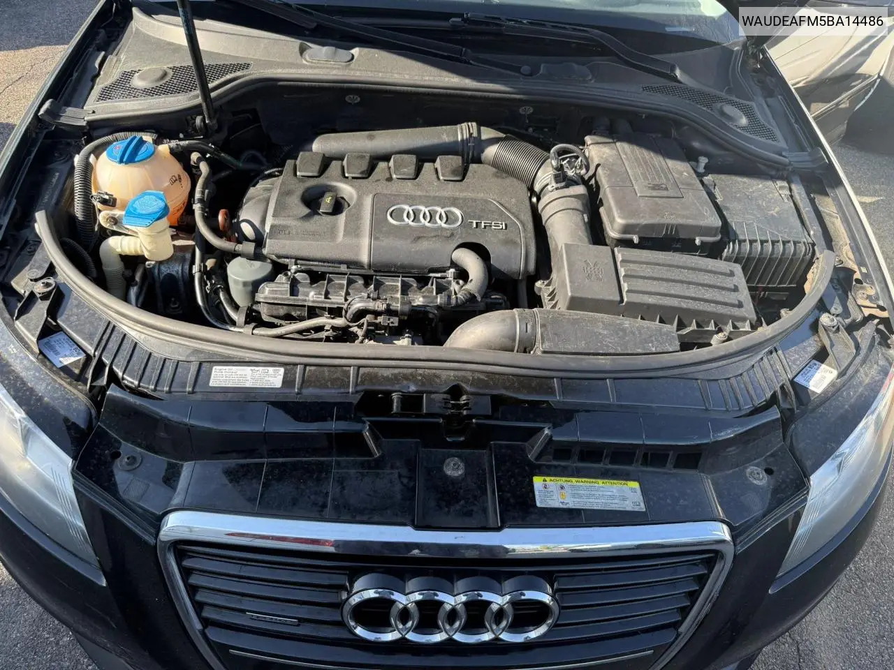 2011 Audi A3 Premium VIN: WAUDEAFM5BA14486 Lot: 57364225