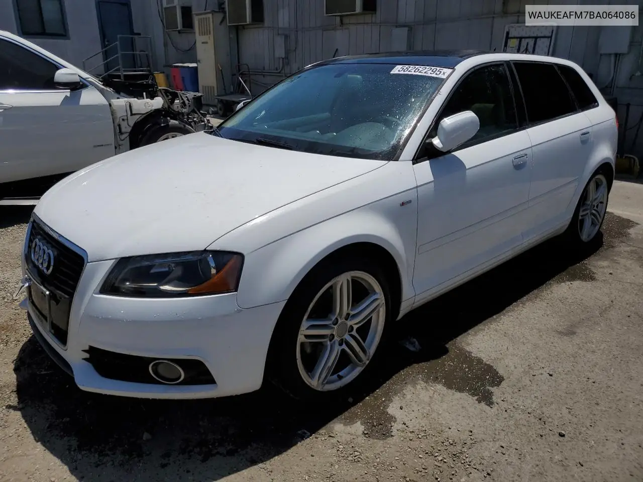 2011 Audi A3 Premium Plus VIN: WAUKEAFM7BA064086 Lot: 58262295