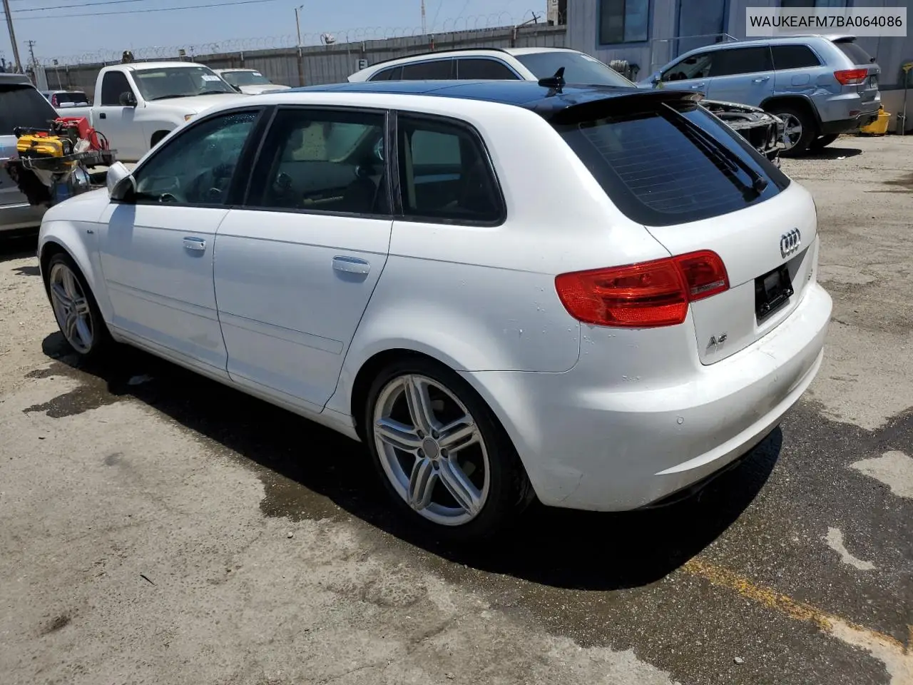 2011 Audi A3 Premium Plus VIN: WAUKEAFM7BA064086 Lot: 58262295
