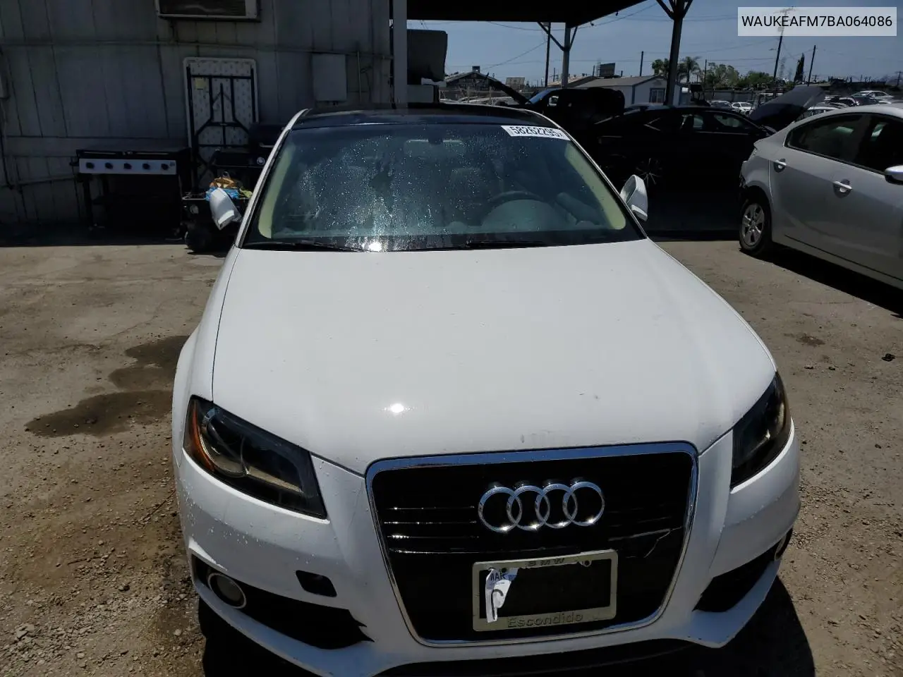 2011 Audi A3 Premium Plus VIN: WAUKEAFM7BA064086 Lot: 58262295
