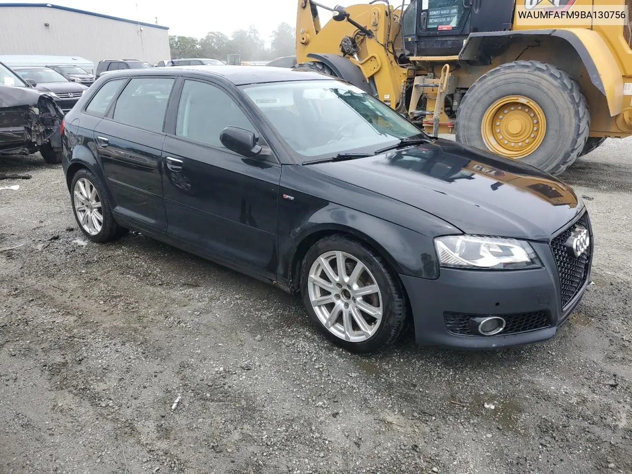 2011 Audi A3 Premium Plus VIN: WAUMFAFM9BA130756 Lot: 60081165