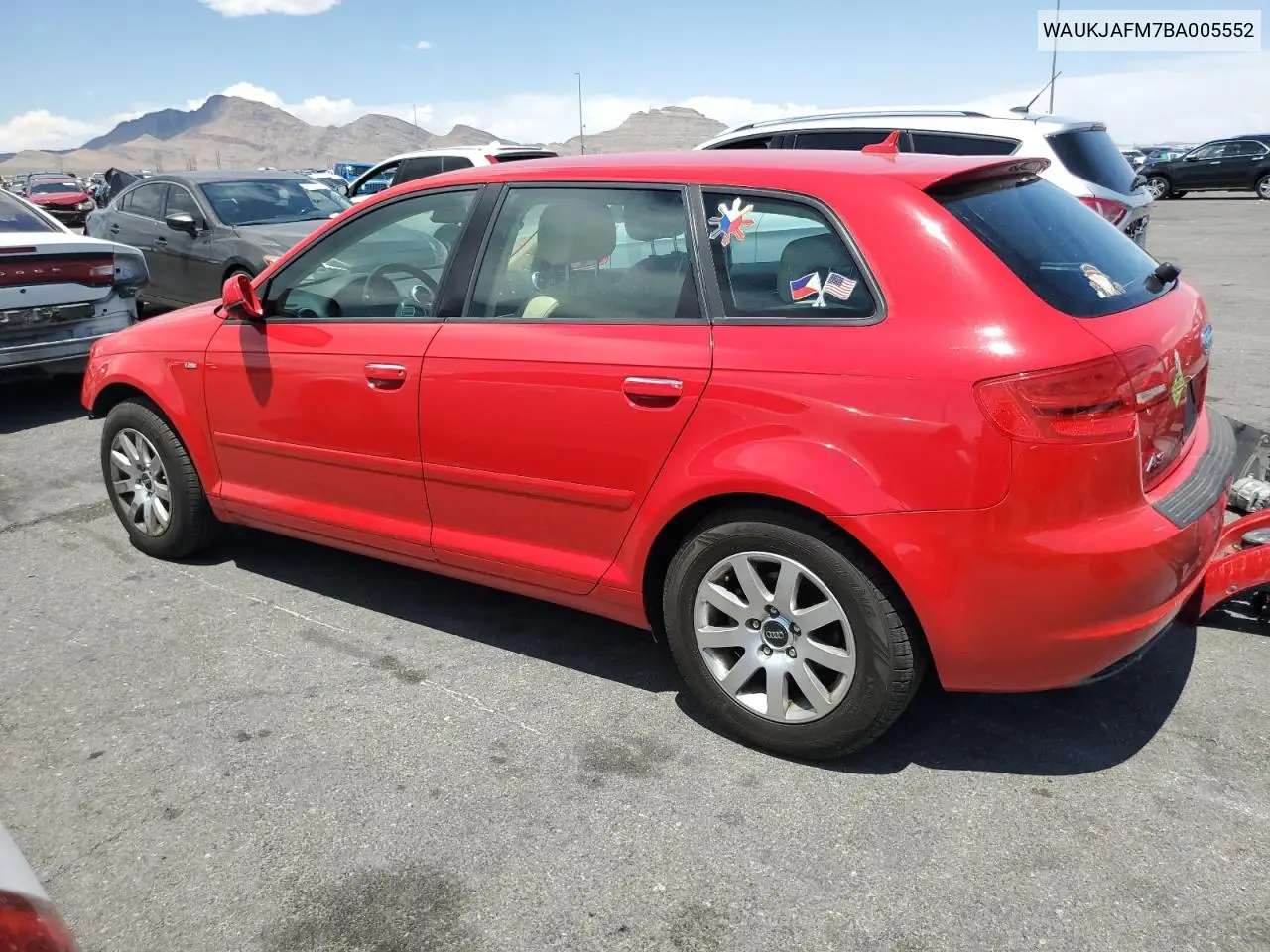 2011 Audi A3 Premium Plus VIN: WAUKJAFM7BA005552 Lot: 60125215