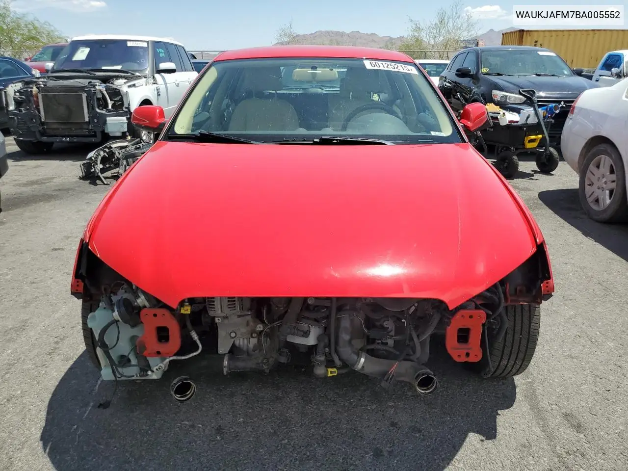 2011 Audi A3 Premium Plus VIN: WAUKJAFM7BA005552 Lot: 60125215