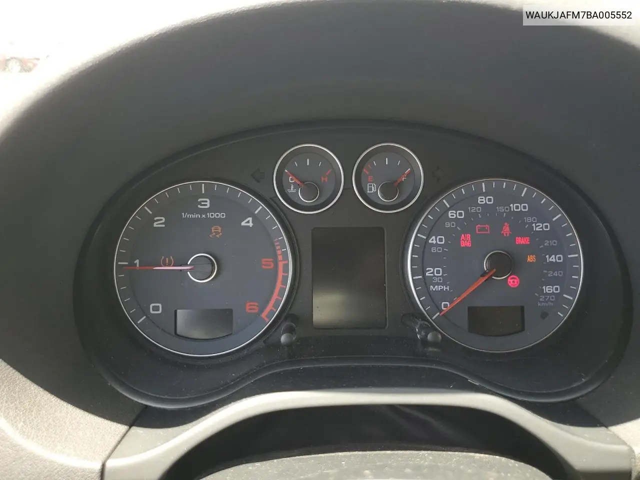 2011 Audi A3 Premium Plus VIN: WAUKJAFM7BA005552 Lot: 60125215