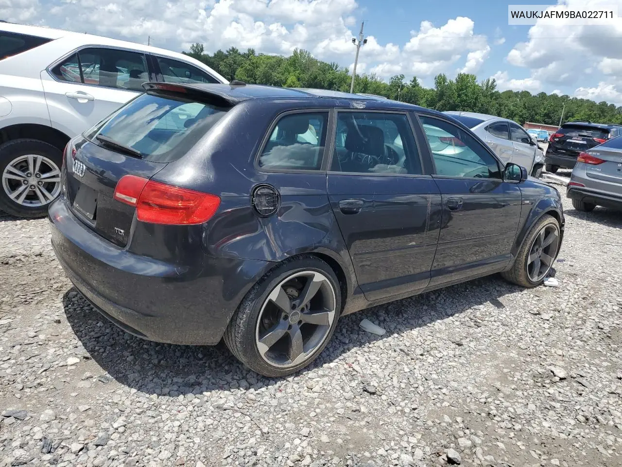 2011 Audi A3 Premium Plus VIN: WAUKJAFM9BA022711 Lot: 60554775
