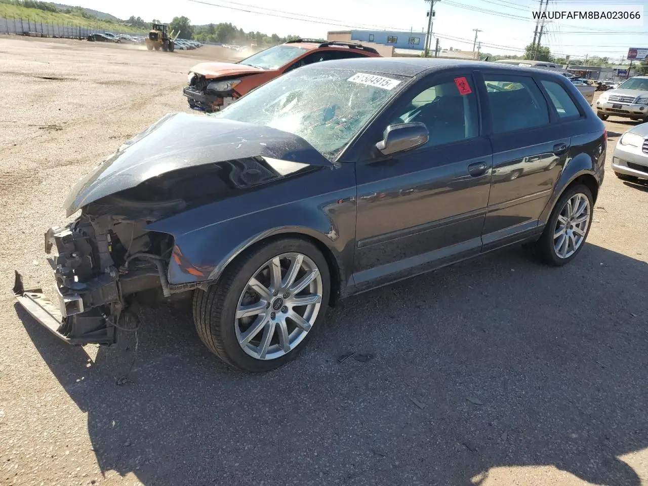 2011 Audi A3 Premium VIN: WAUDFAFM8BA023066 Lot: 61504915
