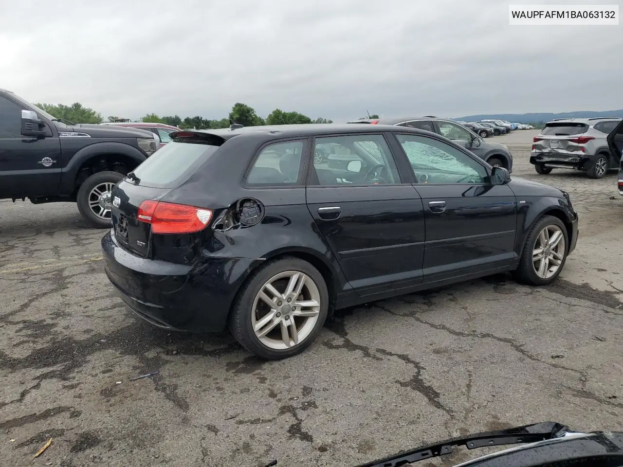 2011 Audi A3 Premium Plus VIN: WAUPFAFM1BA063132 Lot: 62488005