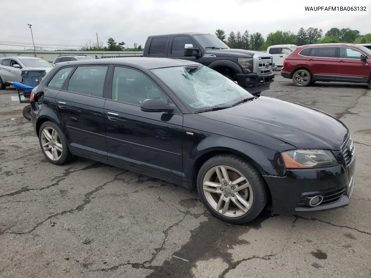 2011 Audi A3 Premium Plus VIN: WAUPFAFM1BA063132 Lot: 62488005