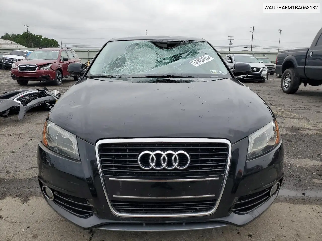 2011 Audi A3 Premium Plus VIN: WAUPFAFM1BA063132 Lot: 62488005