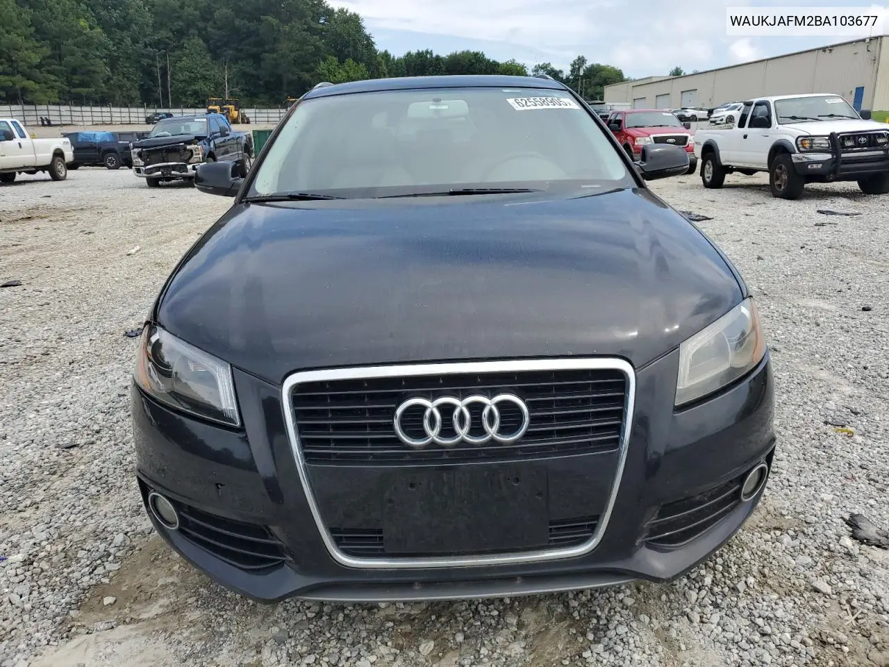 2011 Audi A3 Premium Plus VIN: WAUKJAFM2BA103677 Lot: 62558905