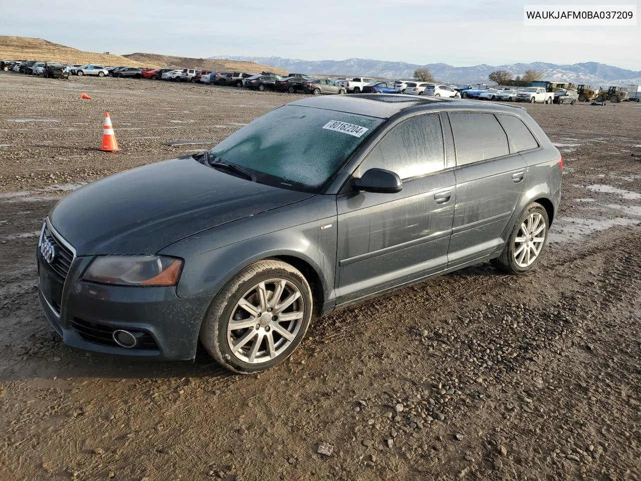 2011 Audi A3 Premium Plus VIN: WAUKJAFM0BA037209 Lot: 80162204