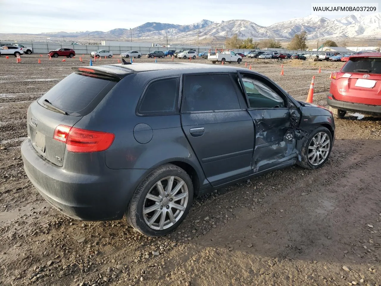 2011 Audi A3 Premium Plus VIN: WAUKJAFM0BA037209 Lot: 80162204