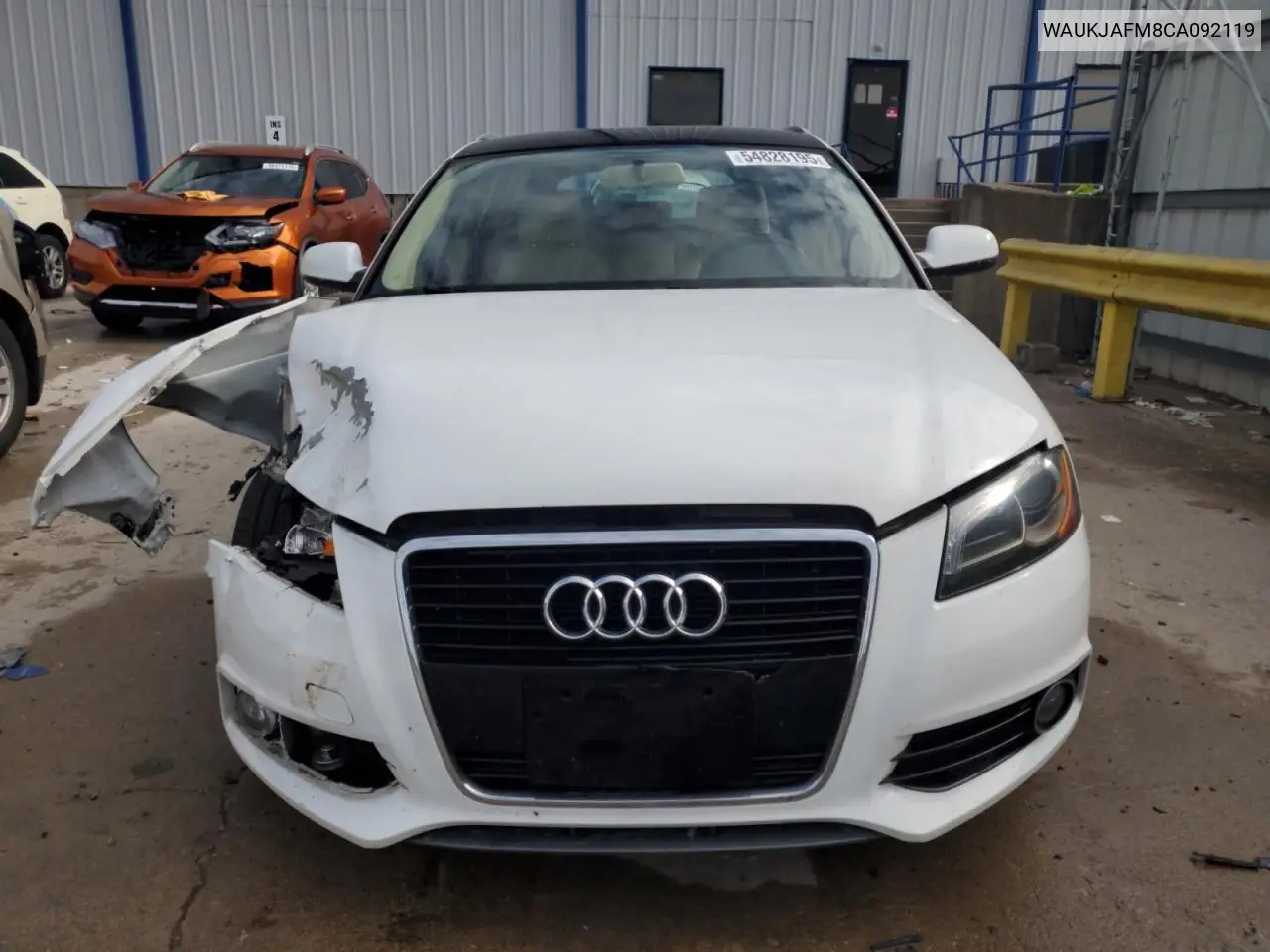 2012 Audi A3 Premium Plus VIN: WAUKJAFM8CA092119 Lot: 54828195