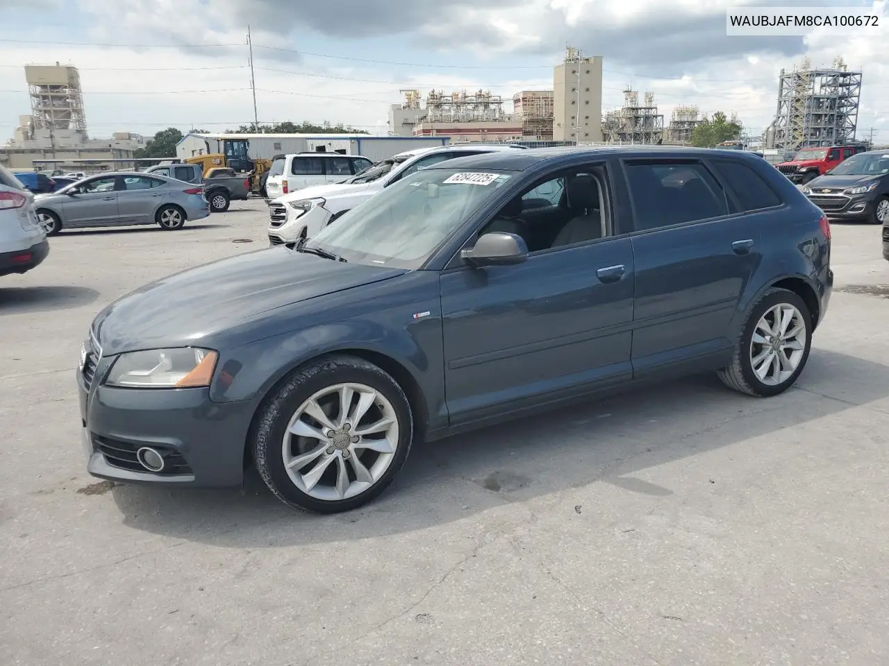 2012 Audi A3 Premium VIN: WAUBJAFM8CA100672 Lot: 62847225
