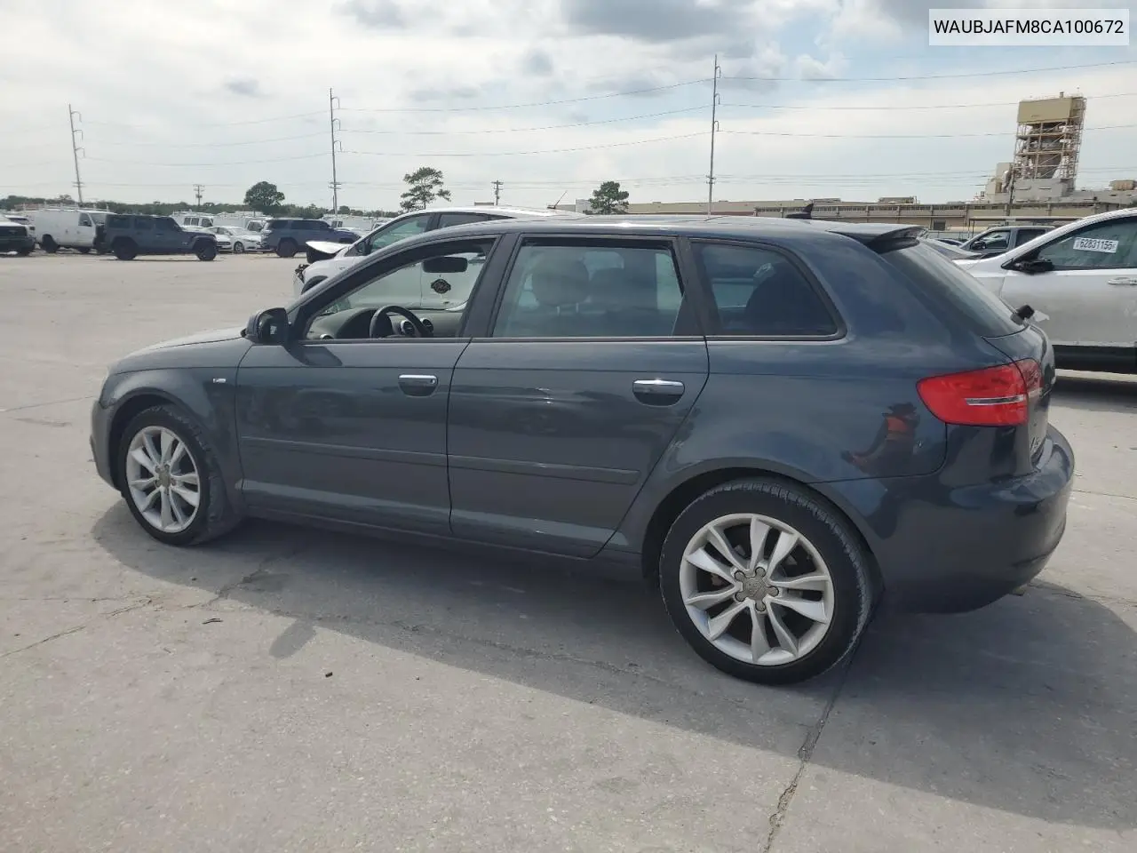 2012 Audi A3 Premium VIN: WAUBJAFM8CA100672 Lot: 62847225