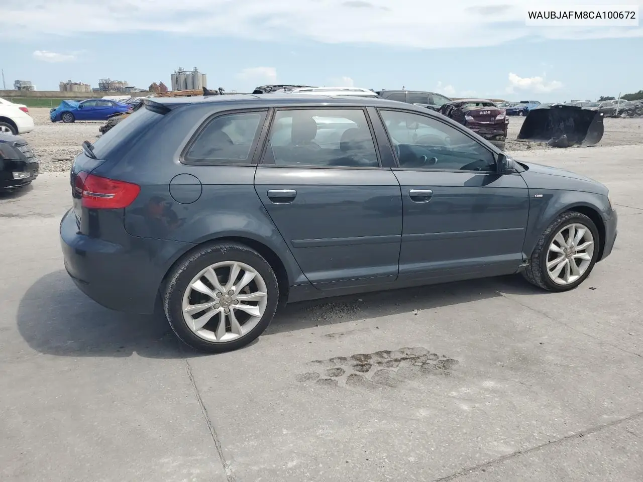 2012 Audi A3 Premium VIN: WAUBJAFM8CA100672 Lot: 62847225