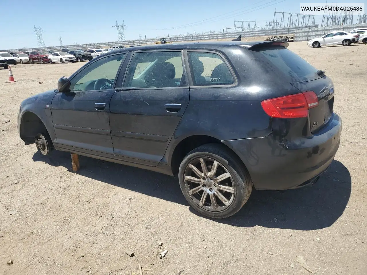 2013 Audi A3 Premium Plus VIN: WAUKEAFM0DA025486 Lot: 62963395